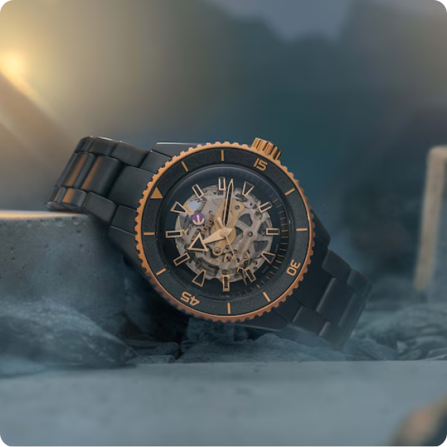 Часы Rado Captain Cook High-Tech Ceramic Skeleton 01.808.6192.3
