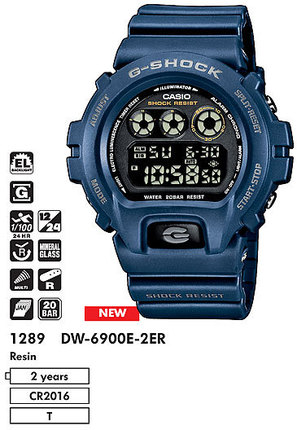 Часы Casio G-SHOCK Classic DW-6900E-2ER