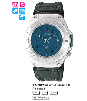 Часы CASIO FT-5020WL-2BVL