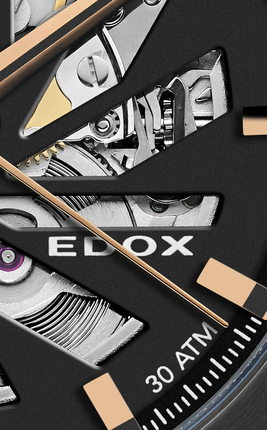 Часы Edox Delfin Mecano 60th Anniversary Limited Edition 85304 357GN NRNI