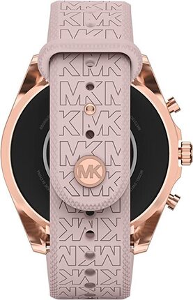 Смарт-годинник Michael Kors Gen 6 Bradshaw Rose Gold-Tone and Logo Silicone (MKT5150)