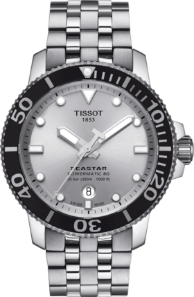 Часы Tissot Seastar 1000 Powermatic 80 T120.407.11.051.00 купить в