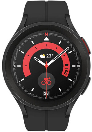 Смарт-годинник Samsung Galaxy Watch5 Pro Black Titanium 45mm LTE (SM-R925FZKASEK) 