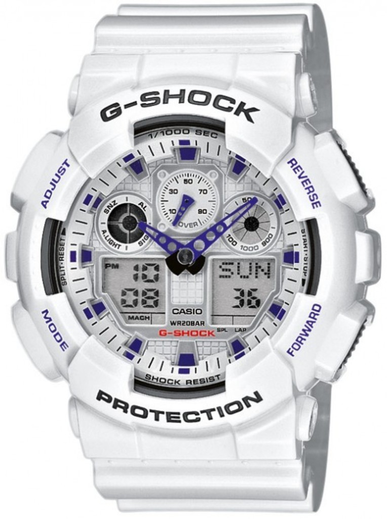 

Часы CASIO GA-100A-7AER, GA-100A-7AER