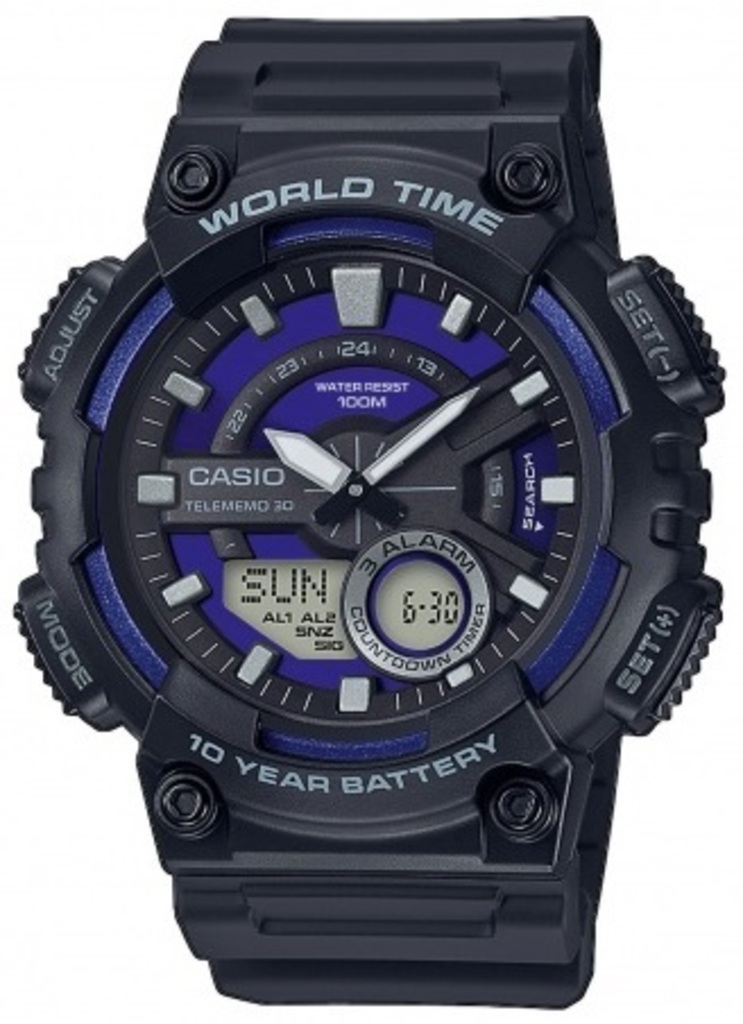 

Часы CASIO AEQ-110W-2A2VEF, AEQ-110W-2A2VEF