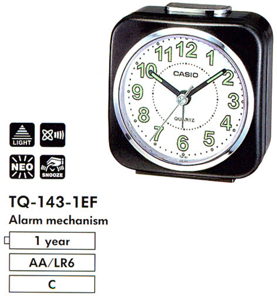 

Часы CASIO TQ-143-1EF, TQ-143-1EF
