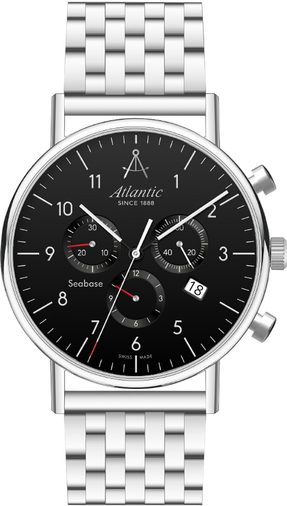 

Часы Atlantic Seabase Chronograph 60457.41.65, 60457.41.65