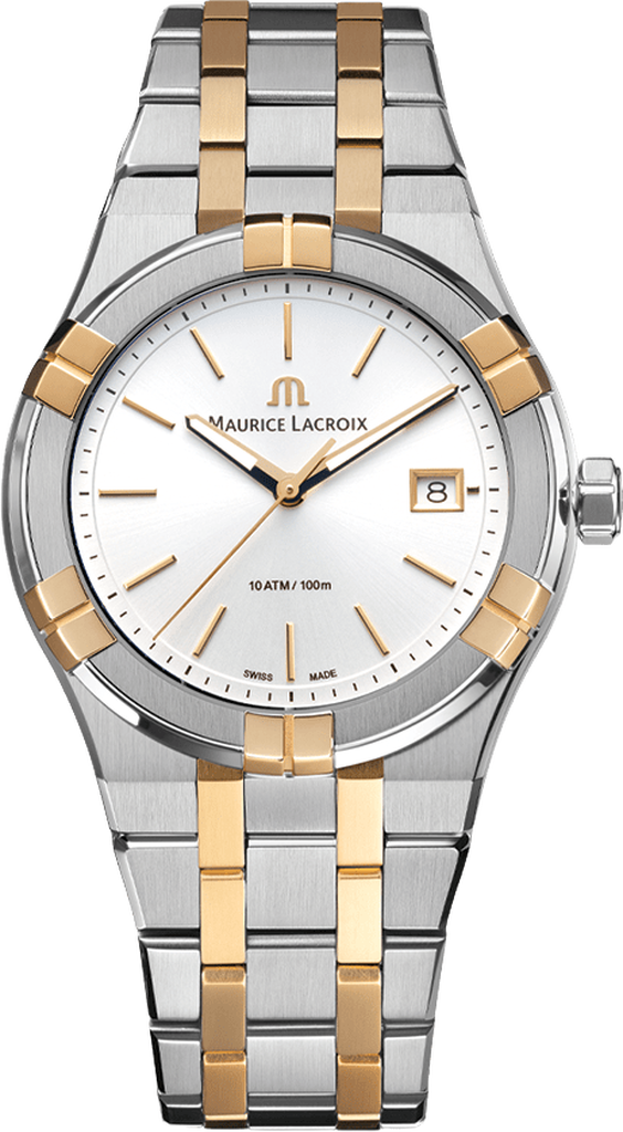 Часы Maurice Lacroix AIKON Quartz 40mm AI1108-PVP02-130-1 купить в