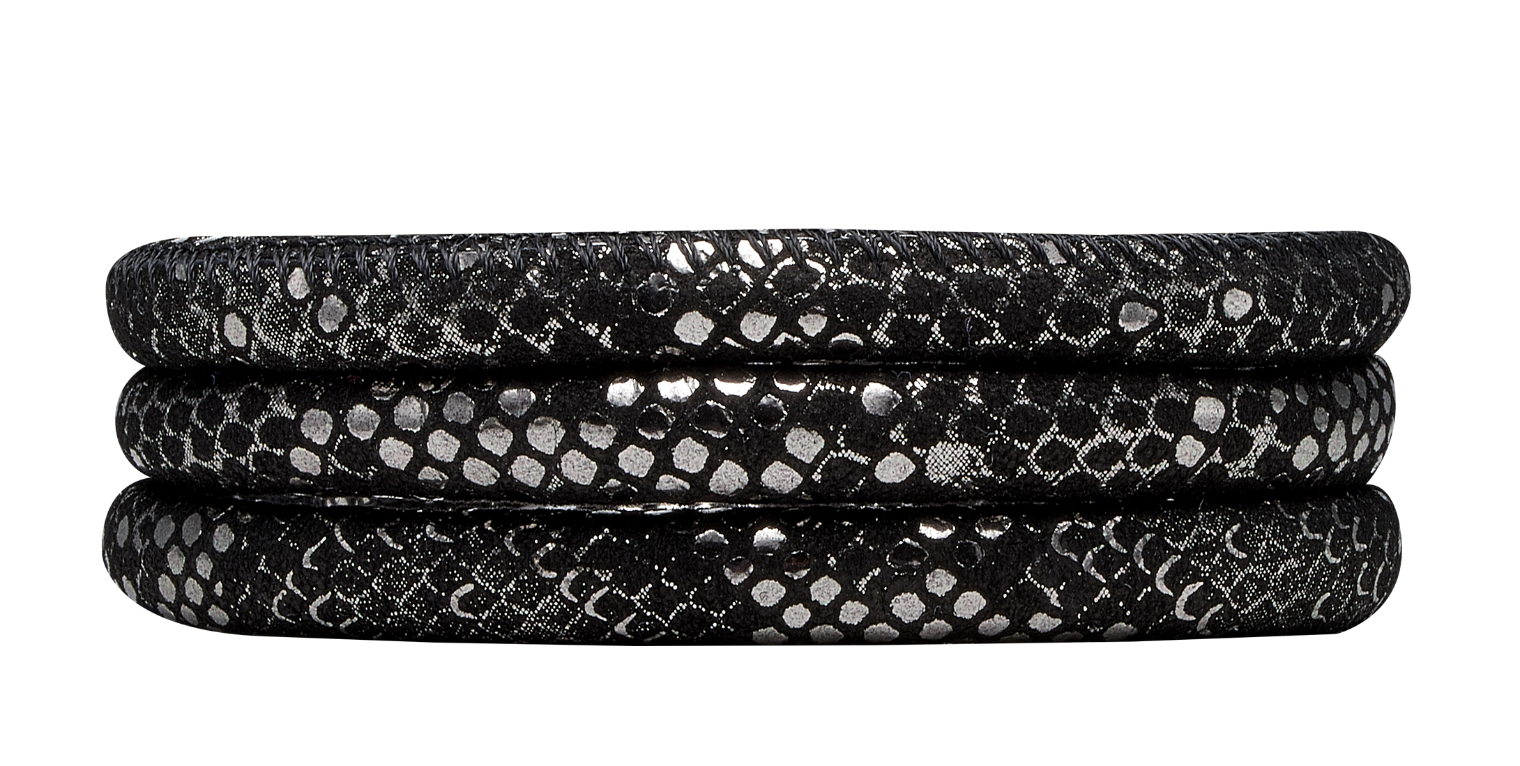 

Браслет CC 601-70Silverblac, Cord, 70 cm, SILVER BLACK, Leather
