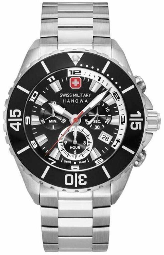 Часы SWISS MILITARY-HANOWA AMBASSADOR CHRONO 06-5341.04.007, 06-5341.04.007